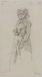 Figur einer Frau von Michel Martin Drolling
