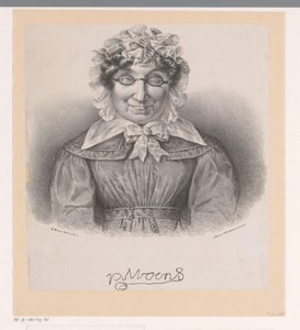 Porträt von Petronella Moens