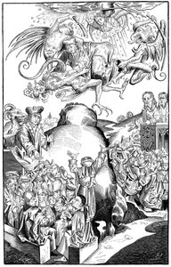 Die Herrschaft des Antichristen, 1493 von Michel Volgemuth