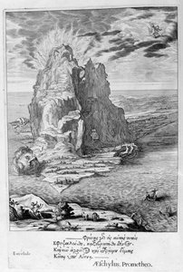 Enceladus unter dem Ätna begraben, 1655