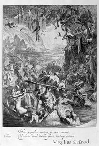 Szene der Hölle, 1655