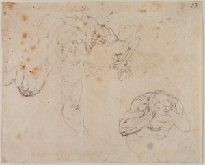 Kopie vom Jüngsten Gericht von Michelangelo (after) Buonarroti