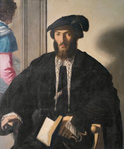 Porträt eines Gentlemans, bekannt als Giovan Battista Castaldi