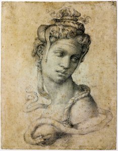 Kleopatra, ca. 1535 von Michelangelo Buonarroti