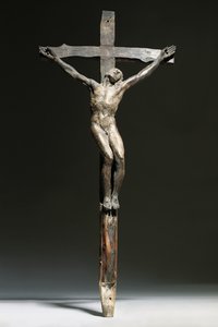 Kreuzigungsgruppe von Christus, dem guten Dieb und dem bösen Dieb von Michelangelo Buonarroti
