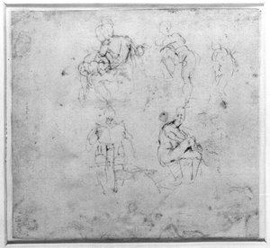 Figurenstudie, ca. 1511