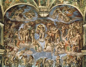Das Jüngste Gericht, aus der Sixtinischen Kapelle