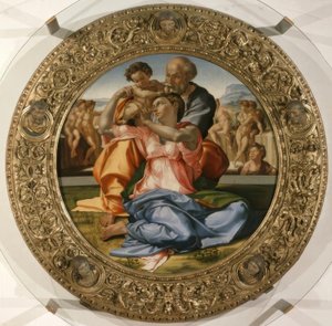 Madonna Doni von Michelangelo Buonarroti