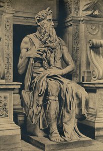 Rom - Kirche St. Peter in Vinculis - Moses, von Michelangelo, 1910