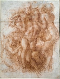 Studie für die Pietà (Zeichnung)