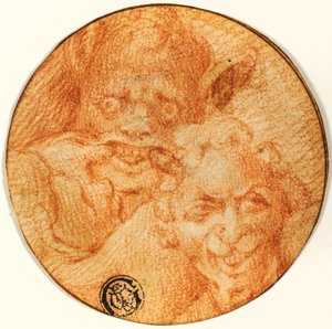 Zwei Teufel von Michelangelo Buonarroti