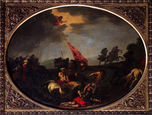 Der Sturz des Heiligen Paulus von Michelangelo Cerquozzi