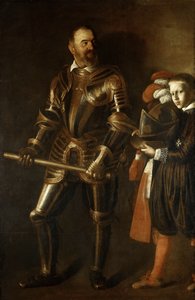 Alof de Wignacourt 1547-1622, Großmeister des Malteserordens von Michelangelo Merisi Caravaggio