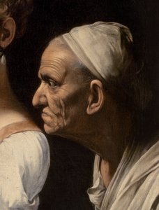 Detail (Diener) von Judith und Holofernes, 1599
