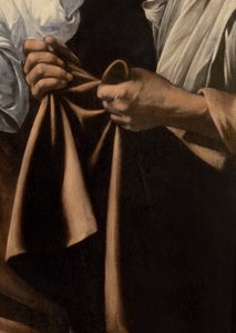 Detail des Dieners mit dem Kopfbeutel aus Judith und Holofernes, 1599