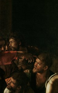 Auferstehung des Lazarus (Detail) von Michelangelo Merisi Caravaggio