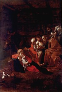 Anbetung der Könige von Michelangelo Merisi da Caravaggio