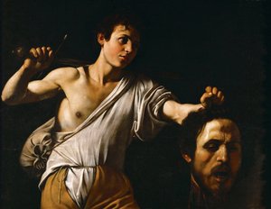 Barock: David mit dem Kopf von Goliath von Michelangelo Merisi da Caravaggio