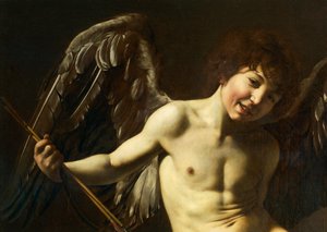 Amor (Detail) von Michelangelo Merisi da Caravaggio