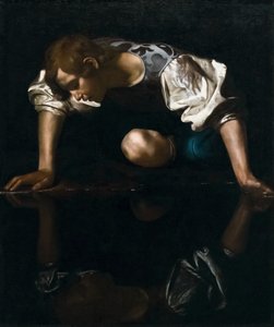 Narziss von Michelangelo Merisi da Caravaggio