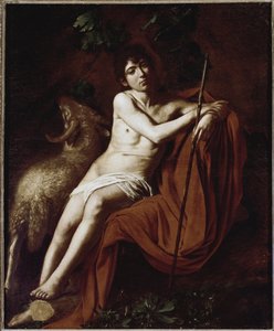 Johannes der Täufer von Michelangelo Merisi da Caravaggio