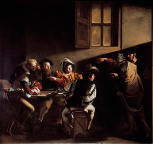 Die Berufung des heiligen Matthäus von Michelangelo Merisi da Caravaggio