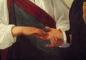 Die Wahrsagerin (Detail)