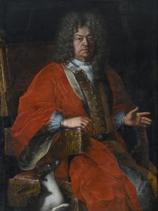 Porträt von Jan Dobrogost Krasinski 1639-1717 von Michelangelo Palloni