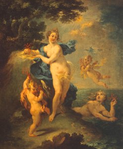 Nymphen mit Korallen