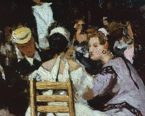 Ein Café auf der Piazza San Marco von Michele Cammarano