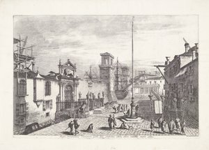 Porta Magna des Venezianischen Arsenals von Michele Marieschi