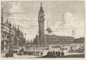 Ansichten von Venedig: Piazza und Piazzetta