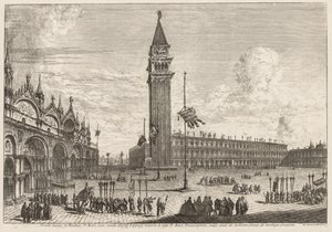 Ansichten von Venedig: Piazza und Piazzetta