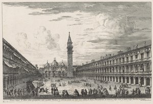 Ansichten von Venedig: Piazza S. Marco