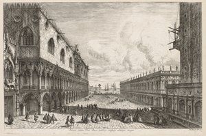 Ansichten von Venedig: Die Piazzetta