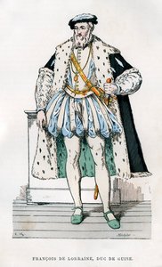 Franz von Lothringen, 2. Herzog von Guise, französischer Soldat und Politiker, 16. Jahrhundert 1882-1884 von Micheler