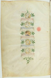 Genealogie der Visconti (BNF, ms lat. 5888)