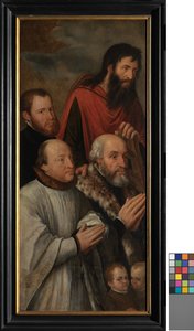 (Detail) des Triumphs Christi von Michiel I Coxie or Coxcie