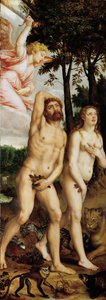 Der Sündenfall von Michiel I Coxie or Coxcie