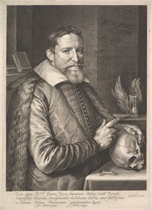 Porträt von Joannes Neyen, General des Franziskanerordens, Botschafter in Trier, 1608 von Michiel Jansz van Miereveld