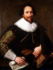 Porträt eines Militärarchitekten von Michiel Jansz. van Miereveld