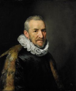 Porträt eines Mannes von Michiel Jansz van Mierevelt (copy after)
