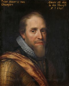 Porträt von Moritz, Prinz von Oranien von Michiel Jansz van Mierevelt (workshop of)