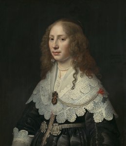 Porträt von Aegje Hasselaer von Michiel Jansz van Mierevelt