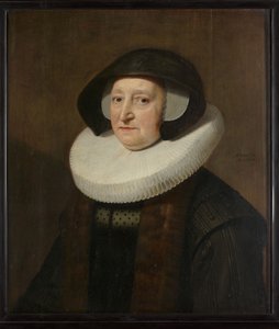 Porträt von Maria Petitpas von Michiel Jansz. van Mierevelt