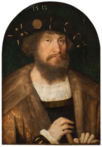 Porträt des dänischen Königs Christian II. von Michiel Sittow