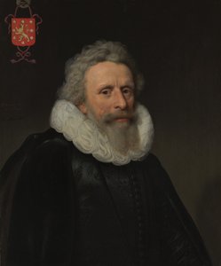 Jacob van Dalen 1570-1644, genannt Vallensis, 1640 von Michiel Jansz van Mierevelt