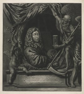 Selbstporträt von Michiel van Musscher