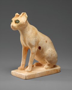 Kosmetikgefäß in Form einer Katze, ca. 1990-1900 v. Chr.