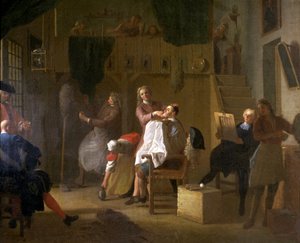 Friseursalon von Miguel Angel Houasse